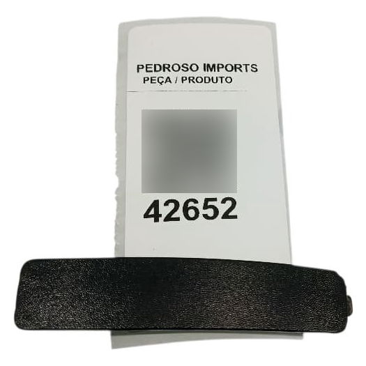 Tampa Acabamento Lanterna Esquerdo Land Rover Evoque 2018 - Esquerdo/motorista - Preto