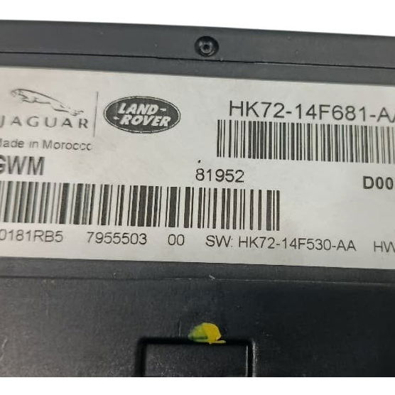 Módulo Ecu Land Rover Evoque 2018