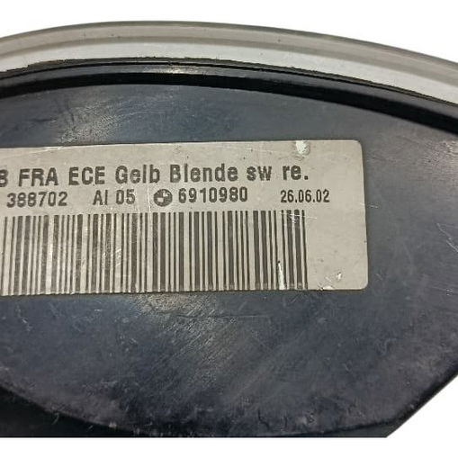 Pisca Esquerdo Bmw E46 Serie 3 2004 Esquerdo Laranja-escuro