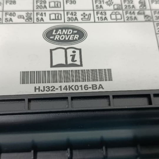 Tampa Caixa Fusivel Land Rover Evoque 2018