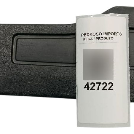 Soleira Porta Traseira Direita Land Rover Evoque 2018 Preto