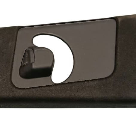 Acabamento Superior Coluna C Esquerdo Land Rover Evoque 2018 Preto