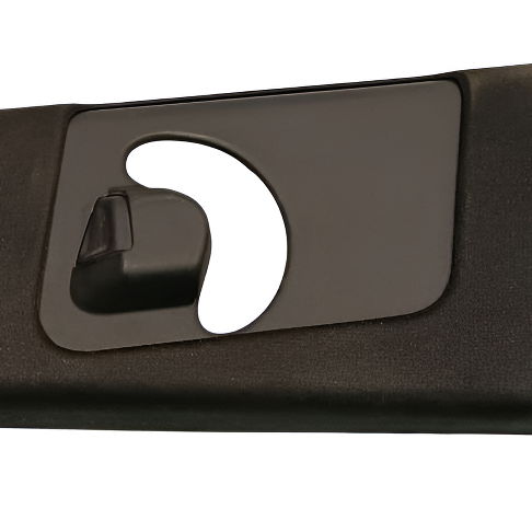 Acabamento Superior Coluna C Esquerdo Land Rover Evoque 2018 Preto