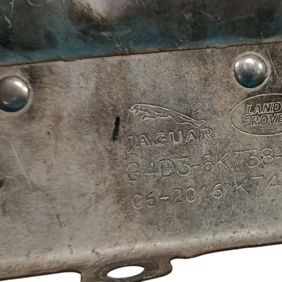 Protetor Térmico Coletor Escapamento Land R. Disc. Sport 16 Cinza