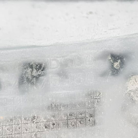 Moldura Inferior Parachoque Tras. Dir Land Rover Evoque 2018 Preto