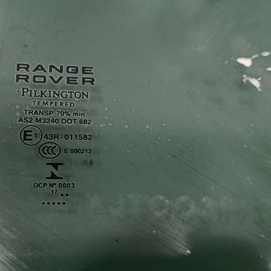 Vidro Traseiro Direito Land Rover Evoque 2018