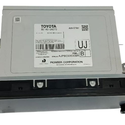 Multimidia Toyota Corolla Cross Hybrid 2023 Preto