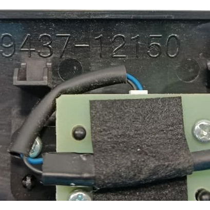 Botão Off Alarme Toyota Corolla Cross Hybrid 2023 Preto