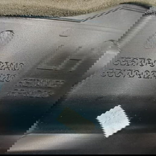 Saída Ar Central Botão Alerta Toyota Corolla Cross Hybrid 23 Preto