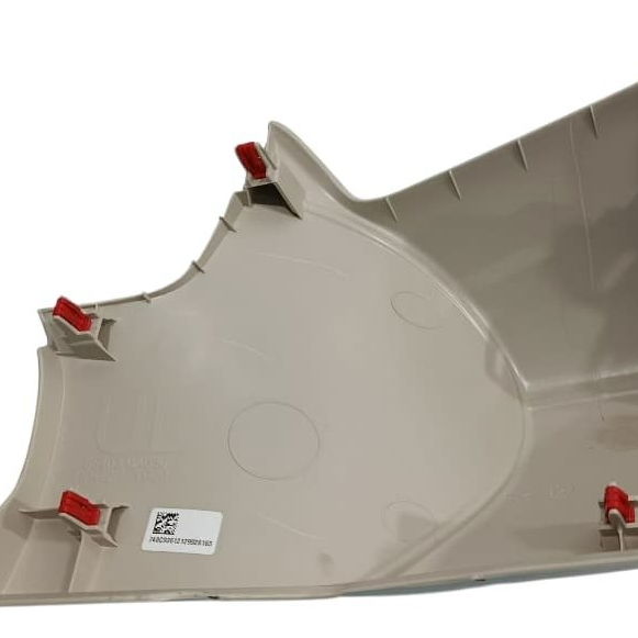 Acabamento Esquerdo Painel Toyota Corolla Cross Hybrid 2023 Bege Animal Print