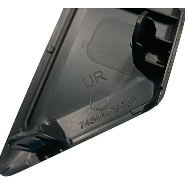 Moldura Puxador Porta Diant. Dir. Toyota Corolla Cross 2023 Preto