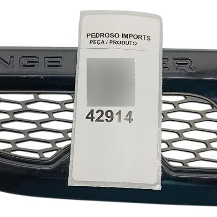 Grade Capo Lado Esquerdo Land Rover Discovery Sport  2016 Preto Fosco