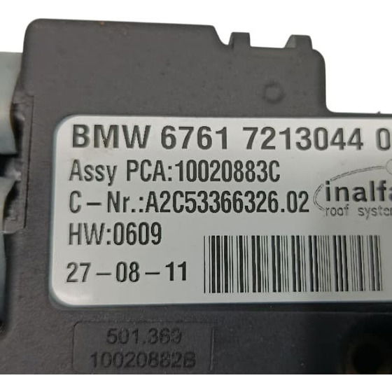 Motor Teto Solar Bmw X3 2015