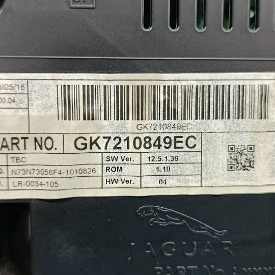 Painel Instrumentos Land Rover Discovery Sport 2016 Preto