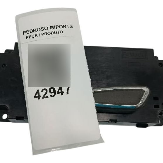 Comando Banco Elétrico Direito Ford Fusion 2015 Preto