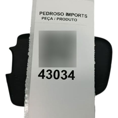 Acabamento Interno Maçaneta Dianteira Esq Jeep Compass 2019 Preto