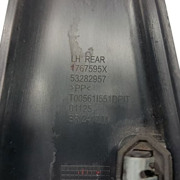 Acabamento Porta Traseira Esquerda Jeep Compass 2019 Preto