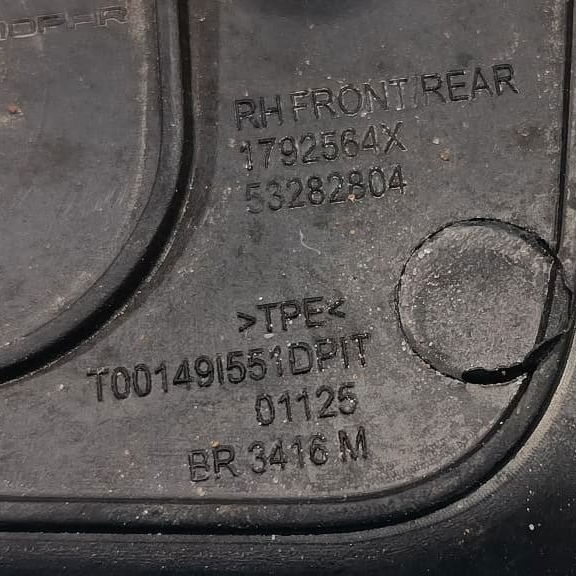 Tampa Puxador Porta Dianteiro Direito Jeep Compass 2019 Preto