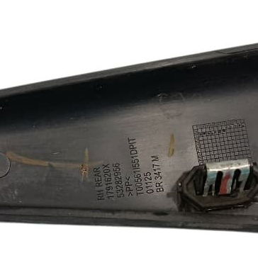 Acabamento Porta Traseira Direita Jeep Compass 2019 Preto