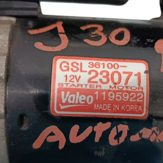 Motor Arranque Hyundai I30 Aut 2011