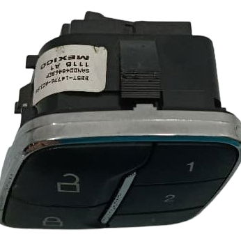 Botão Memória Banco Ford Fusion 2015 Preto