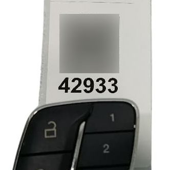 Botão Memória Banco Ford Fusion 2015 Preto