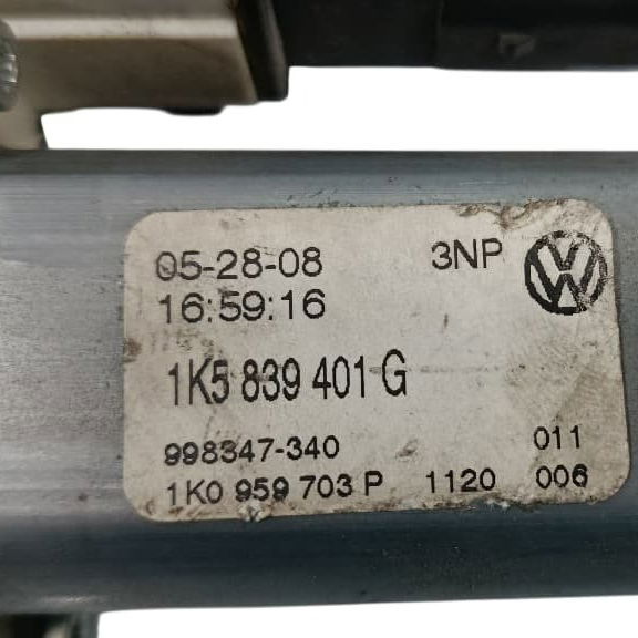 Motor Vidro Traseiro Esquerdo Elétrico Vw Jetta 2007