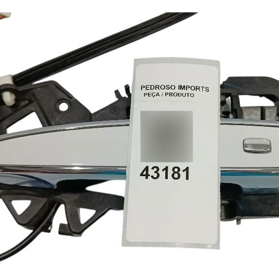 Maçaneta Externa Dianteira Direita Chevrolet Equinox 2018 Branco Dianteira