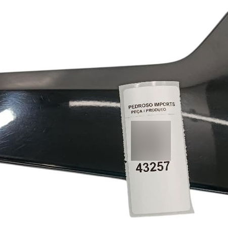 Aplique Lateral Direito Tampa Tras. Chevrolet Equinox 2018 Preto