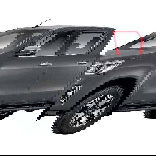Guarnição Vidro Traseiro Esquerdo Hilux Cd 2019