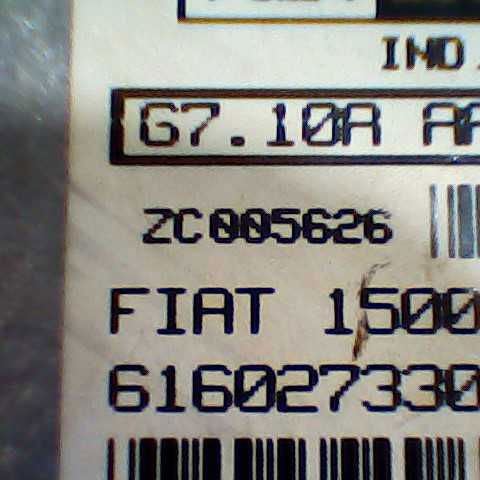 Modulo Injecao Eletronica Fiat/uno Cs 1994 Usado