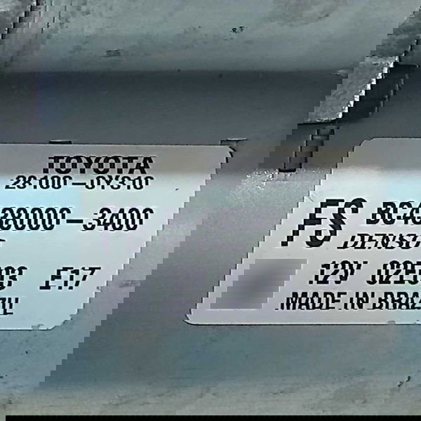 Motor Arranque Yaris 1.5 Xs Connect 2022
