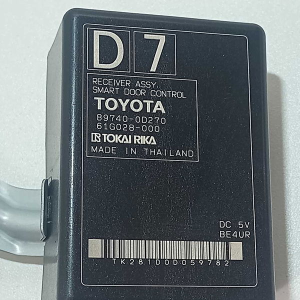 Modulo Controle Portas Toyota Yaris 1.5 2019 2022 Usado