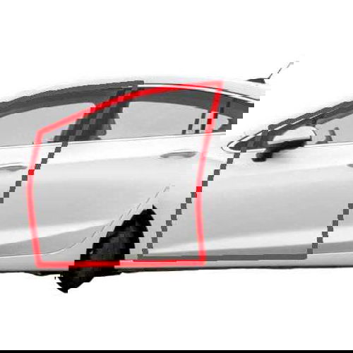 Guarnição Porta Dianteiro Esquerdo Cruze 1.4 16v 2018
