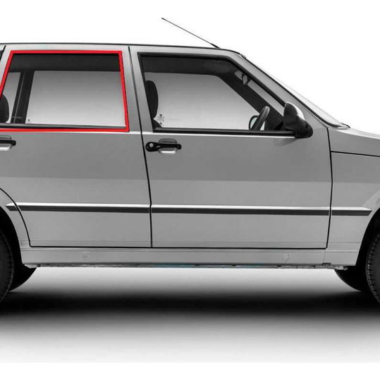 Guarnição Vidro Traseiro Direito Fiat Uno Mille Flex 2008