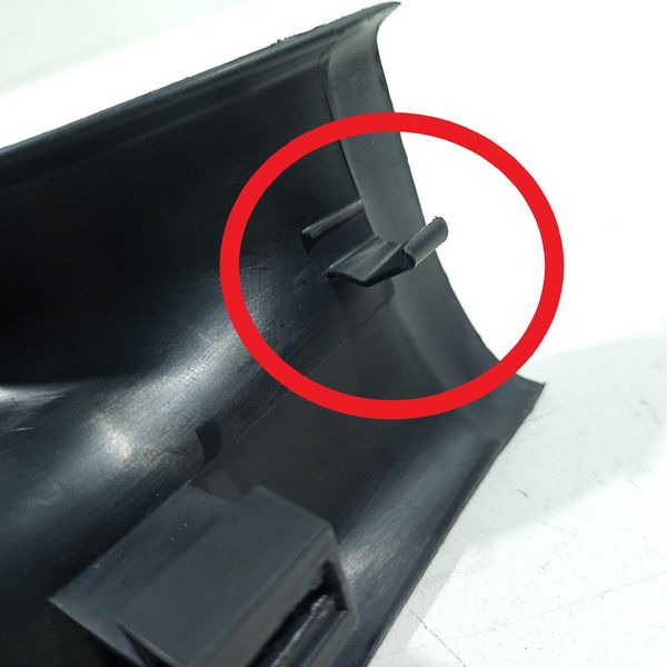 Acabamento Coluna Inferior Audi A3 1999 2006 Lado Esquerdo