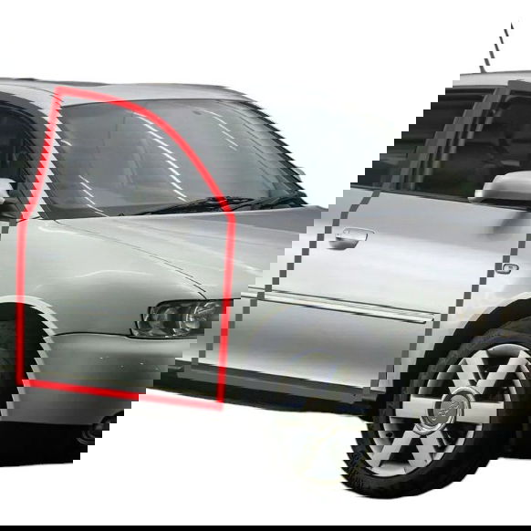 Borracha Porta Dianteira Audi A3 1999 2000 2003 Lado Direito