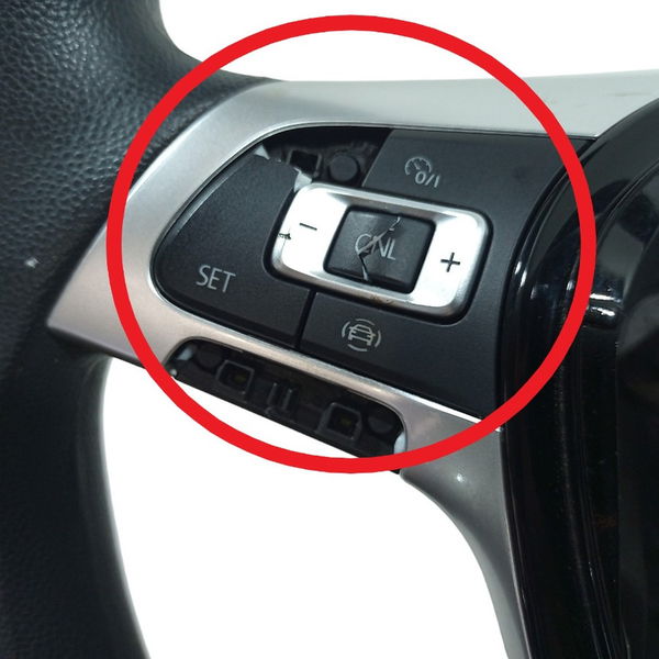 Volante Motorista Jetta Polo 2018 2019 2020 Com Detalhe Vw