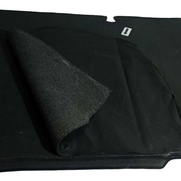 Forro Estepe Porta Malas Audi A3 1999 2006 Com Detalhes Preto