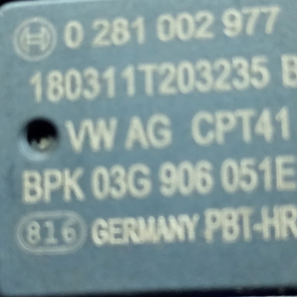 Sensor Map Volkswagen Jetta Golf T-cross Tiguan 2018 2021