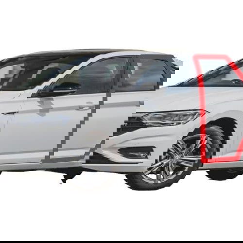 Borracha Pingadeira Fixa Porta Jetta 2019 Traseira Esquerda