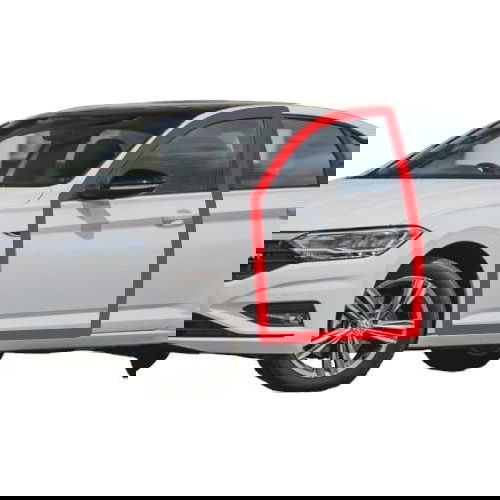 Borracha Pingadeira Fixa Porta Jetta 2019 Dianteira Esquerda