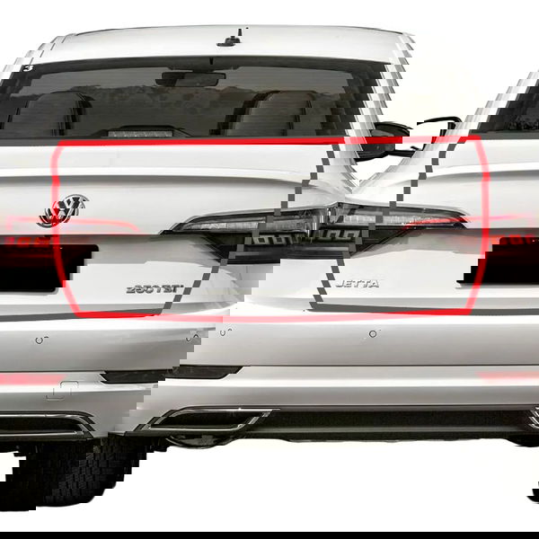 Borracha Porta Malas Vw Jetta 2019 2020 2021 2022 Original