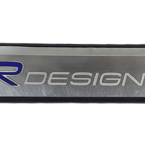 Soleira Rdesign Xc60 T5 Volvo 2013 2014 Dianteira Esquerda