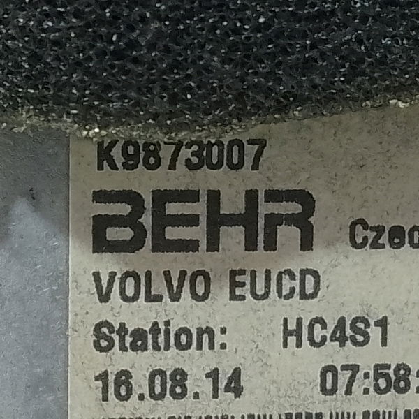 Radiador Ar Quente Volvo Xc60 T5 2011 2014 2017 Original