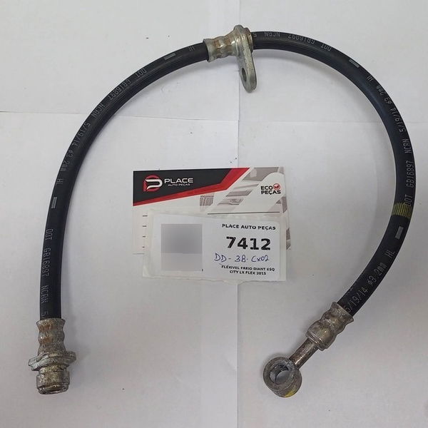 Flexivel Freio Dianteiro Esquerdo Honda City Lx Flex 2015