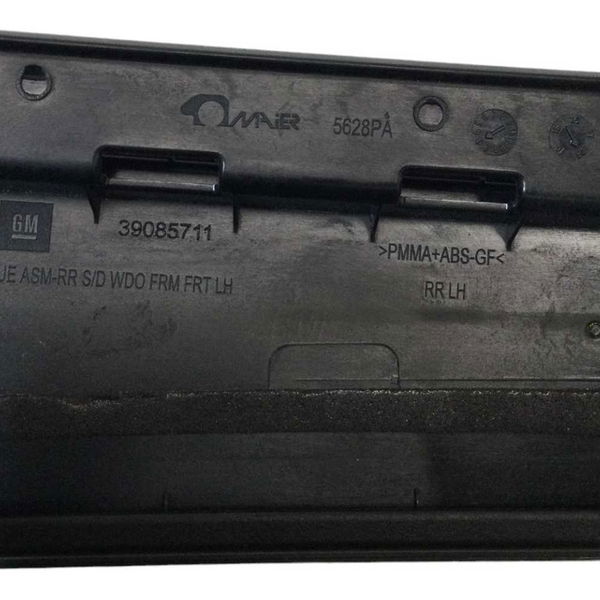Moldura Coluna Porta Traseira Cruze 2017 2021 Esquerda