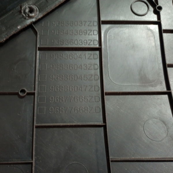 Forro Porta Tras Dir 207hb  Xr 2010