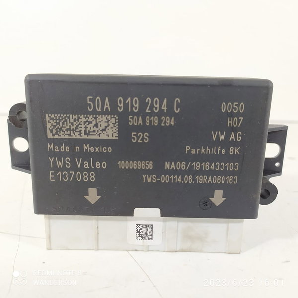 Modulo Sensor Estacionamento Tcross 2018/2024 5qa919294c