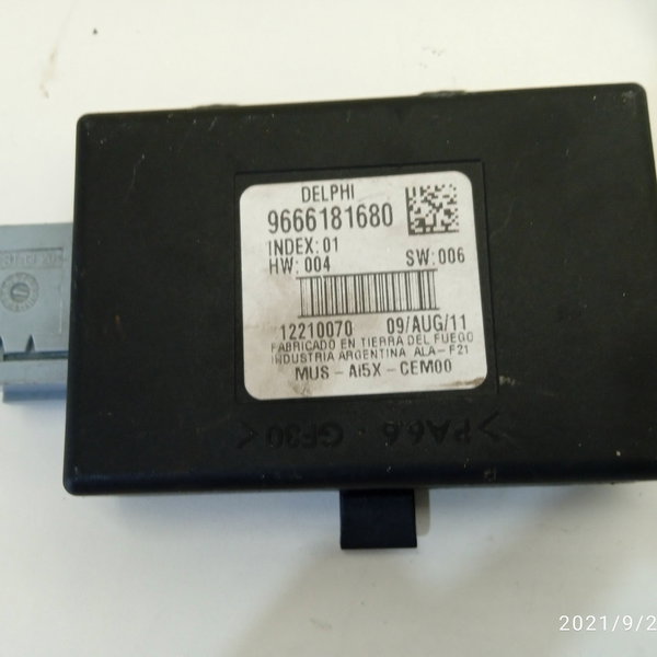 Modulo Alarme Peugeot 408 3008 C4 Long 2011/2016 9666181680